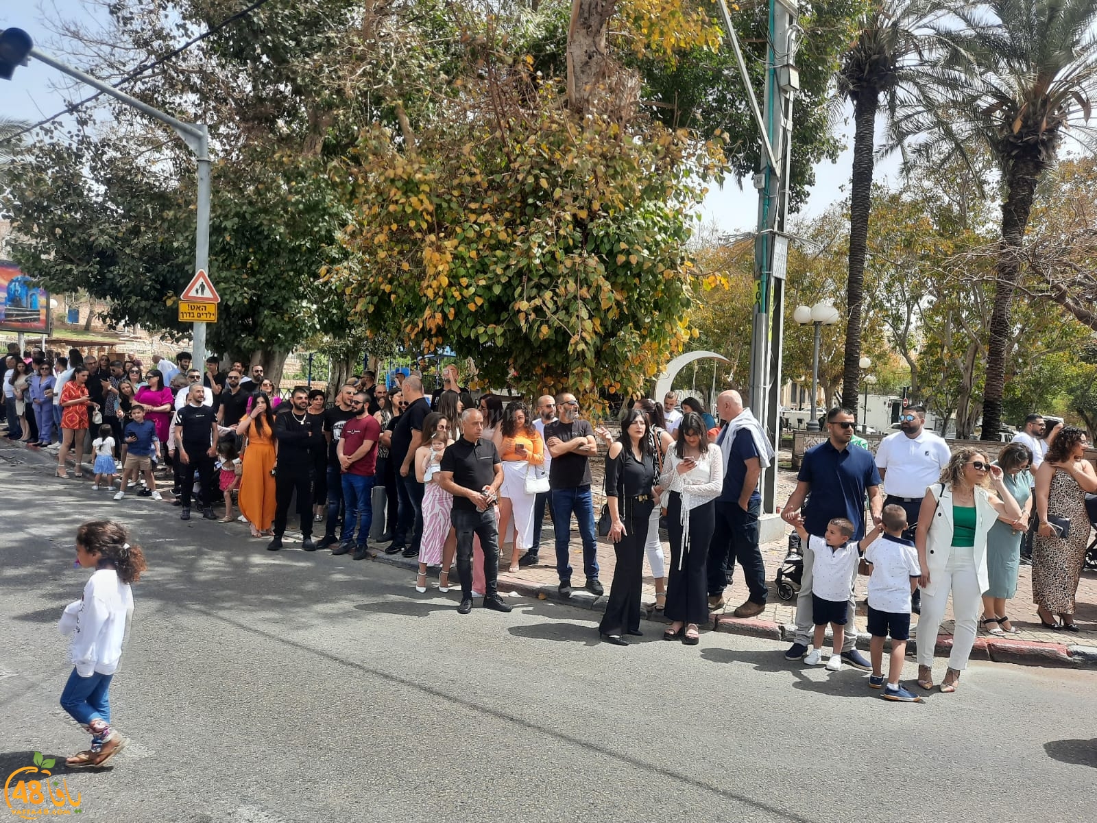 صور: استعراض كشفي ضخم في يافا بمناسبة يوم التقبيلة 